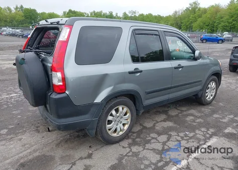 2006 Honda Cr-V Ex из США, поврежденный, VIN SHSRD77816U421213